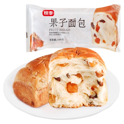 桃李糕点新鲜果子面包短保