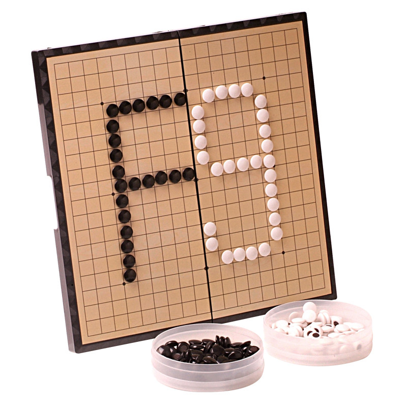 先行者围棋套装带磁性可折叠棋盘大号儿童学生初学者便携式五子棋