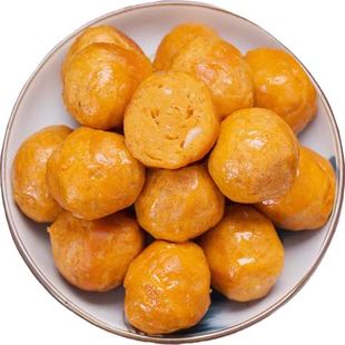 街巷里精选廖大哥同款澳门爆汁脆骨烧鸡肉脆骨丸5斤包装小吃