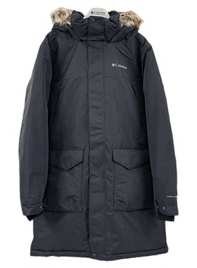 哥伦比亚男加厚保暖防水羽绒服