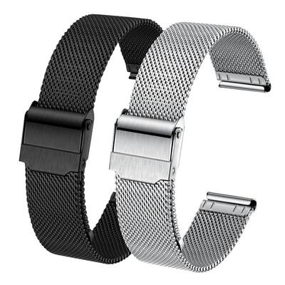 适配卡西欧黑色手表带钢带男