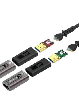 铭豹光纤HDMI线4K60Hz可拆穿管线