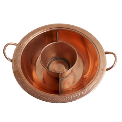 电磁炉饭店加厚燃气两用火锅盆