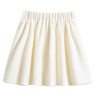 秋冬小个子蓬蓬a字裙半身裙女2025新款冬天好看的黑色短裙伞裙子