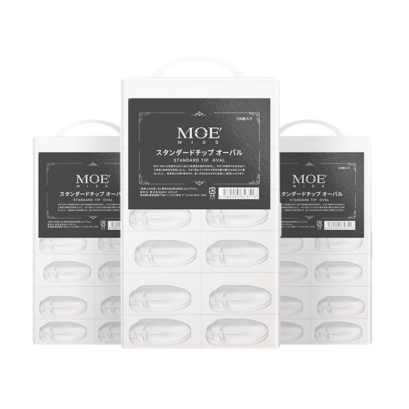 日本品牌MissMoeGel甲片美甲店全半贴超薄细狗水滴免刻磨指甲贴片