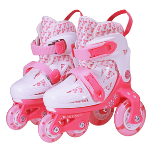 2-3-6岁5宝宝幼儿童轮滑鞋初学男女童滑冰鞋小孩旱冰鞋双排溜冰鞋