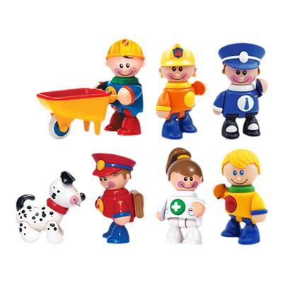 tolo职业耐摔整套扮家家人形玩偶