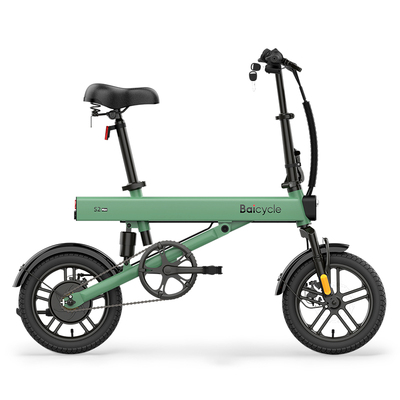 Baicycle小白折叠电动助力自行车