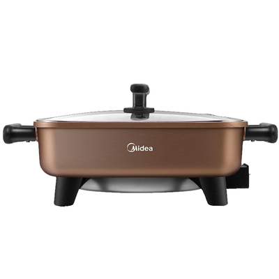 美的多功能家用电火锅一体蒸煮泡面小电锅宿舍学生速沸电煮锅M1