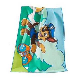 汪汪队游泳浴巾儿童可裹浴巾洗澡男吸水巾毛巾男童女童沙滩巾防晒