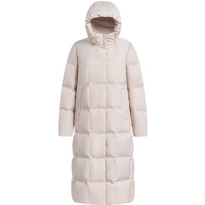 波司登鹅绒服连帽女长款保暖气质