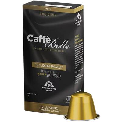 50颗（5盒）精品意大利进口咖啡胶囊铝壳兼容雀巢nespresso系统