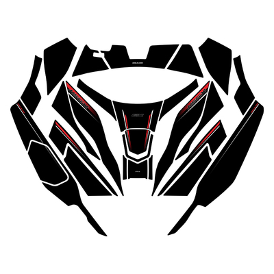 适用本田NS150GX防滑油箱贴纸