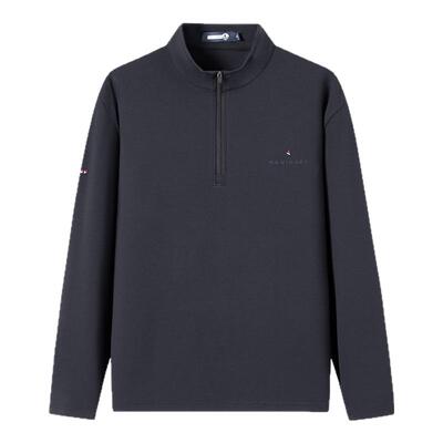 Navigare内里磨毛长袖T恤衫