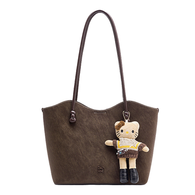 新款大容量托特包百搭通勤单肩包