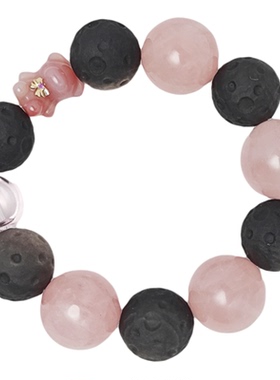 唯魅黑桃香氛水晶手链手串