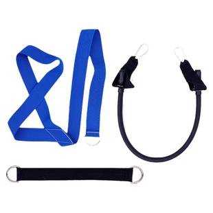 高尔夫挥杆练习器转身训练带蹬地转腰拉力绳棒球乒乓球网球挥拍