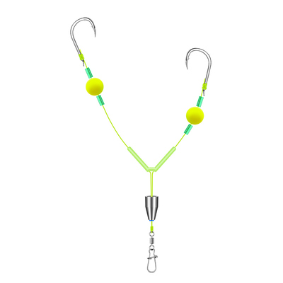 反离底子线双钩绑好全套成品