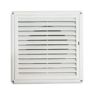 塑料新风出风口中央空调排气进气通风口网罩方形百叶窗格栅装饰盖