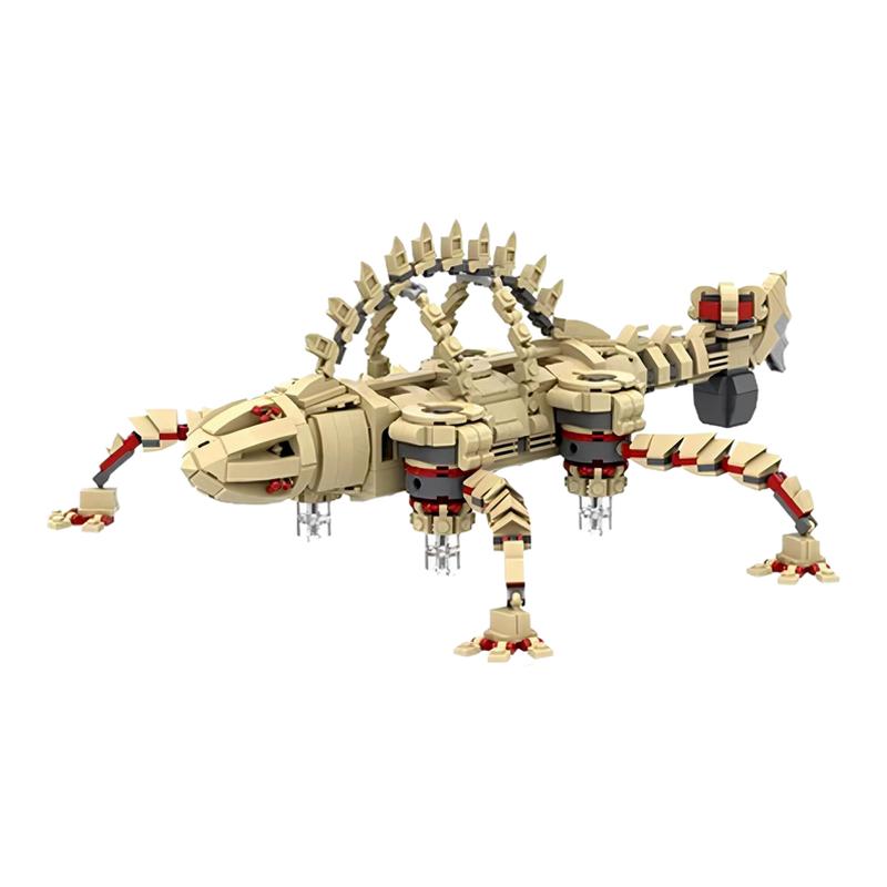 游戏系列塞尔达旷野之息四神兽组合桌面模型儿童益智拼搭积木玩具