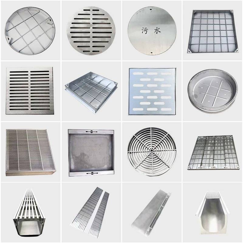 定制不锈钢井盖异形井盖线性缝隙不锈钢盖检修单市政工程承接井井