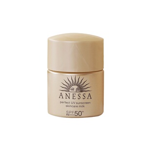 资生堂安热沙小金瓶金灿倍护防晒霜户外安耐热12ml专柜正品试用装