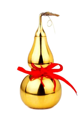 铜葫芦纯铜摆件八卦挂件