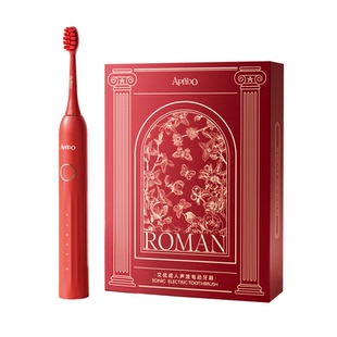 apiyoo艾优电动牙刷成人男女情侣结新婚生日新年红色本命年礼物盒