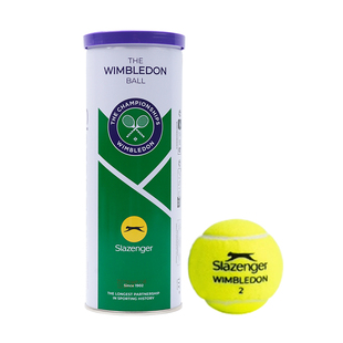 Slazenger史莱辛格网球温网豹子球比赛用球训练球铁罐3粒装新款