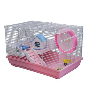 47cm基础笼仓鼠兔子刺猬笼金丝熊蜜袋鼯仓鼠笼三线金丝熊别墅笼子