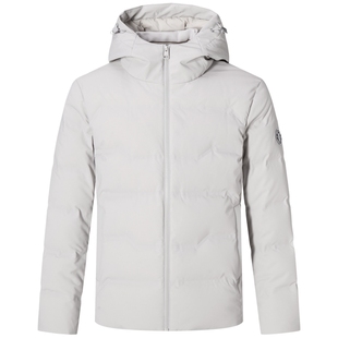 七匹狼短款羽绒服男士2025新款秋冬季加厚连帽外套中年爸爸男装潮