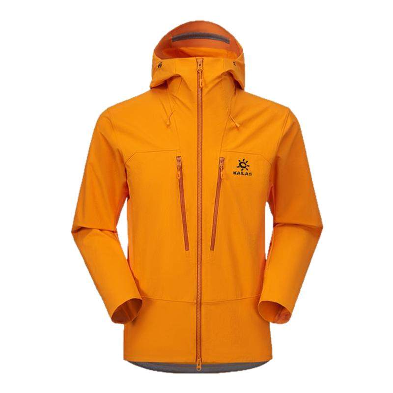 KAILAS凯乐石M8-PRO连帽软壳衣外套耐磨弹力透汽户外夹克攀岩男款