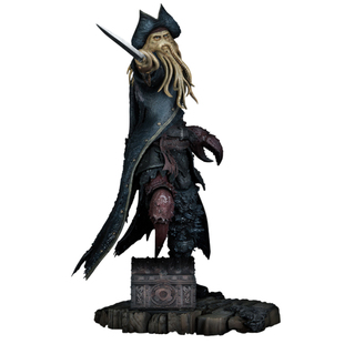 野兽王国迪士尼加勒比海盗 戴维琼斯 收藏级雕像手办摆件新年礼物