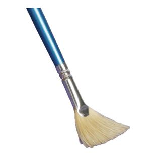 扇形笔水粉笔套装美术生专用猪鬃油画笔色彩笔丙烯颜料画笔专业全套初学者儿童绘画单支鱼尾笔刷排笔水粉笔