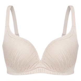 古今内衣女透气上薄下厚小胸聚拢无钢圈收副乳防下垂文胸罩