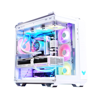 5080显卡整机华硕rog全家桶 R7 9800X3D RTX5070TI台式组装电脑