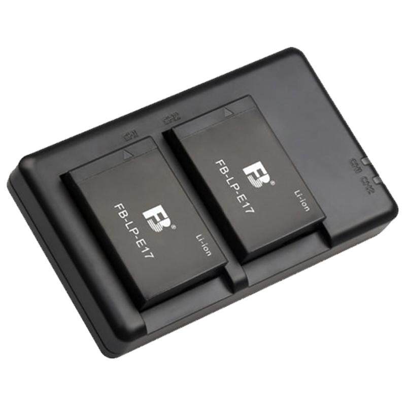 沣标佳能LP-E17电池EOS R50 V V1 R8 R10 RP M6 850D 200D二代微单M3相机760D 750D 800D 77D单反LPE17充电器