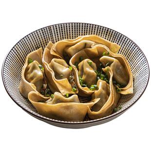 一条狗猪油渣馄饨全麦大云吞速冻半成品面点方便速食品荠菜肉冷冻