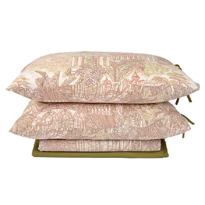 阳春小镇棉四件套欧式耐用不掉色