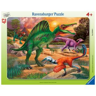 【特惠】睿思Ravensburger恐龙系列霸王龙4-6岁+儿童拼图益智玩具