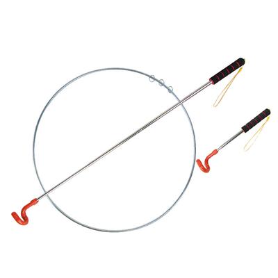 38cm50cm伸缩杆滚铁环学生滚铁圈亲子怀旧玩具推铁环成人运动健身