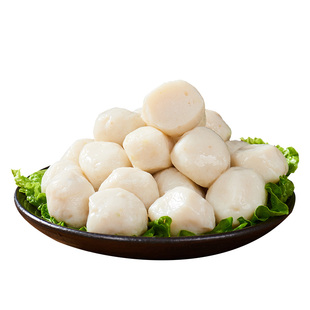 手工鱼丸湖北正宗鱼丸子鱼圆火锅丸子食材新鲜鱼肉丸现做淡水鱼丸