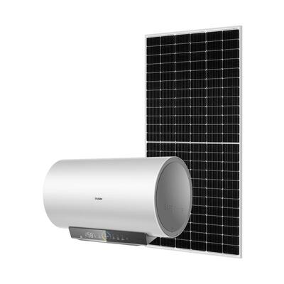 海尔光伏板免费发电太阳能热水器