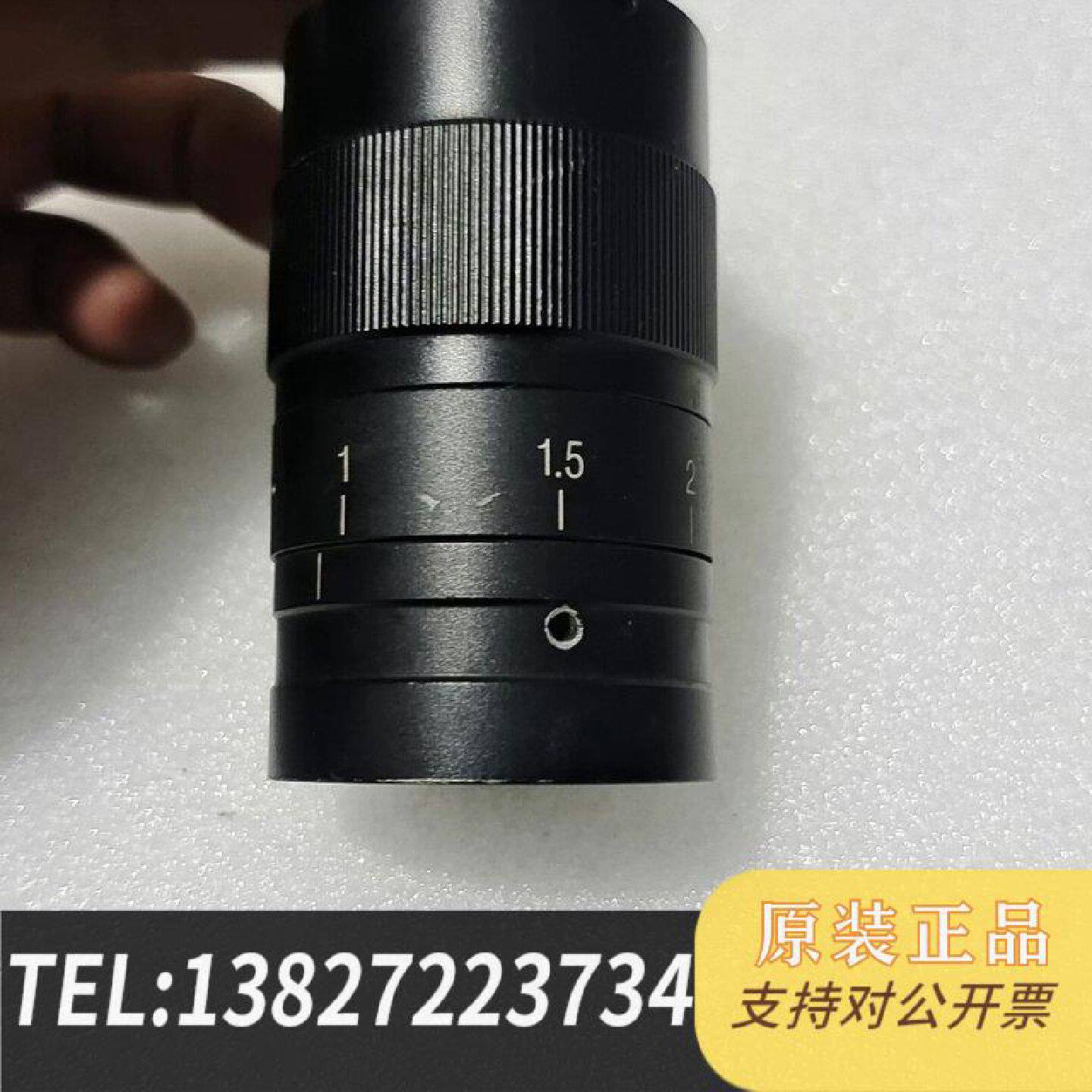 原装正品工业电子显微镜镜头，0.7-4.5倍连续变焦，黑色金属，现