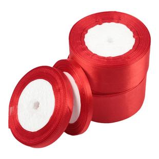 红色丝带大卷红缎带喜字福彩带结婚红绸带汽车飘带礼品包装带包邮