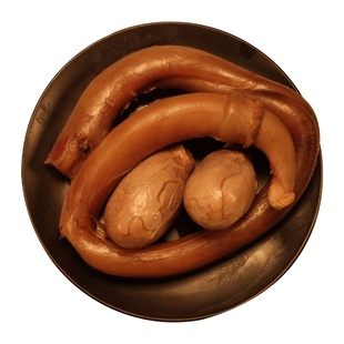 卤牛鞭熟食开袋即食新鲜牛鞭牛宝牛蛋牛三宝整根全套500g杂下酒菜