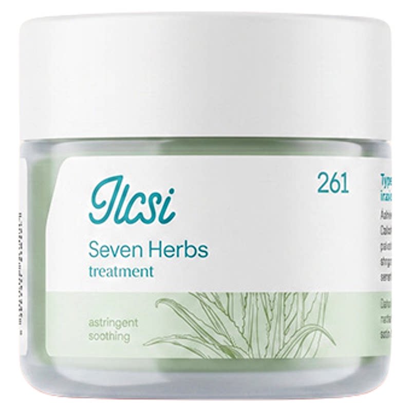 ILCSI/莹莉诗有机认证七草修护面膜舒缓干燥泛红深层清洁面膜