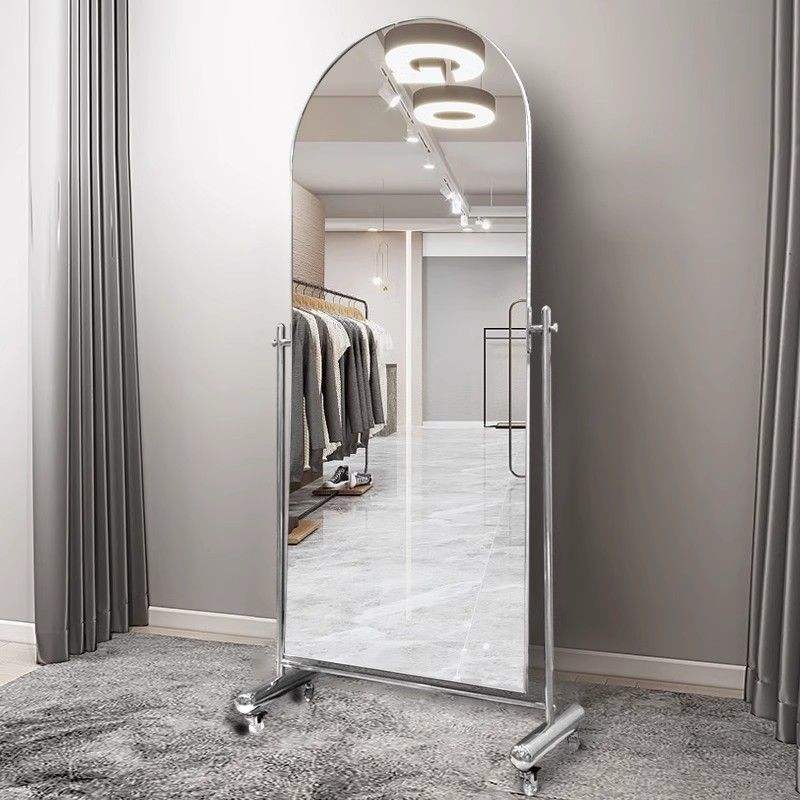 可移动全身镜服装店网红试衣镜美颜带轮多功能显高试衣舞蹈穿衣镜