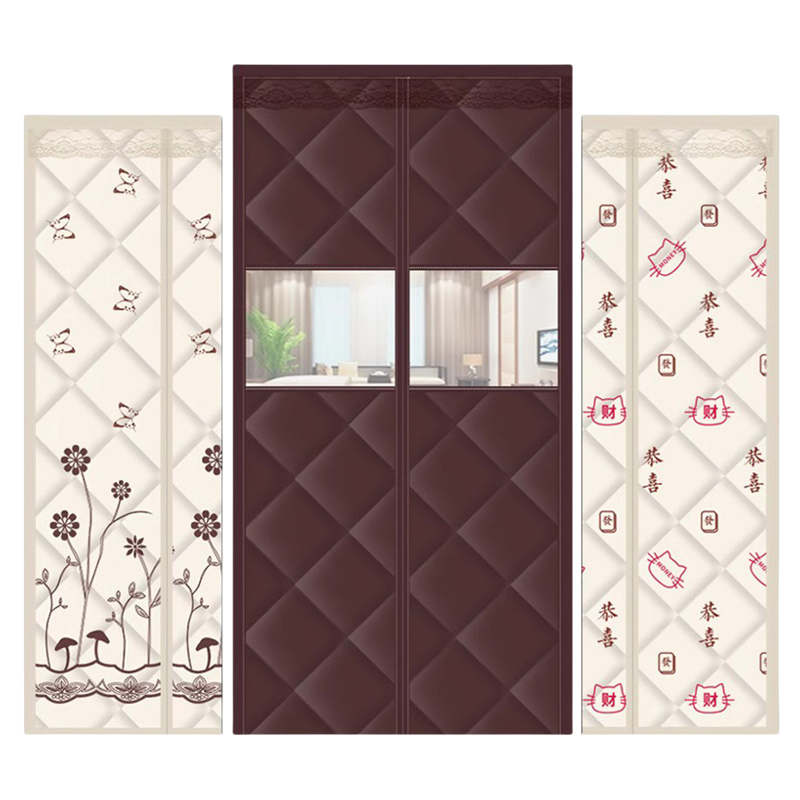 棉门帘冬季家用防风加厚防寒保暖挡风空调磁吸隔断挂帘保温隔音