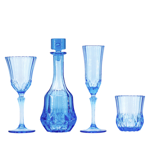 玩具】红酒杯香槟/雕花酒瓶/酒器 6分迷你微缩模型Blythe娃屋摆件